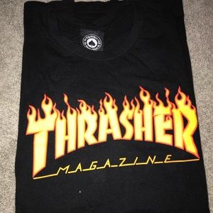 Iconic Thrasher flame t-shirt
